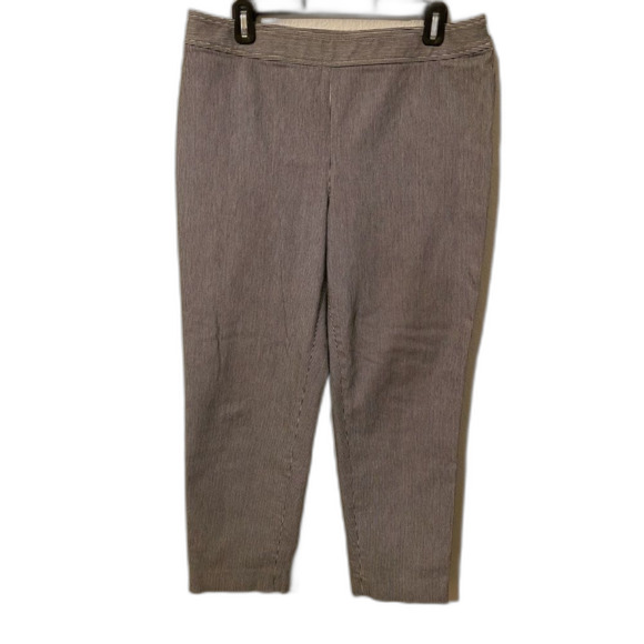 St. John Pants - ST JOHN 12 Designer Women's Crop Pants Minimalist Preppy Luxury Classic Elegant